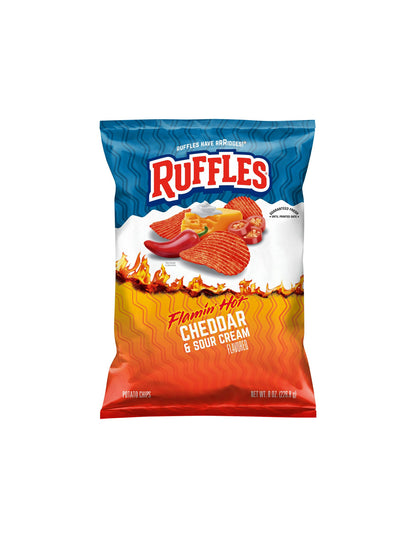 Ruffles papas (Diferentes sabores)