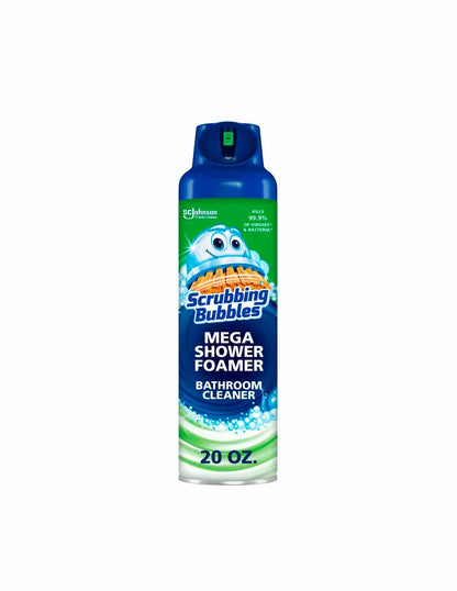 Scrubbing Bubbles Mega Aerosol de espuma para ducha desinfectante 590ml