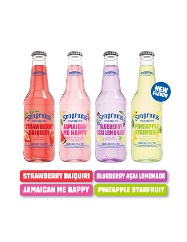 Seagram's Escapes Classic, bebida de malta sabores variados 12 pack