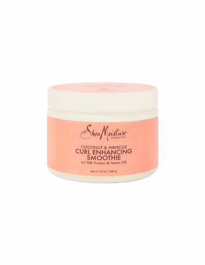 SheaMoisture Curl Enhancing Smoothie coco e hibisco Frizz Control libre de sulfato 340gr