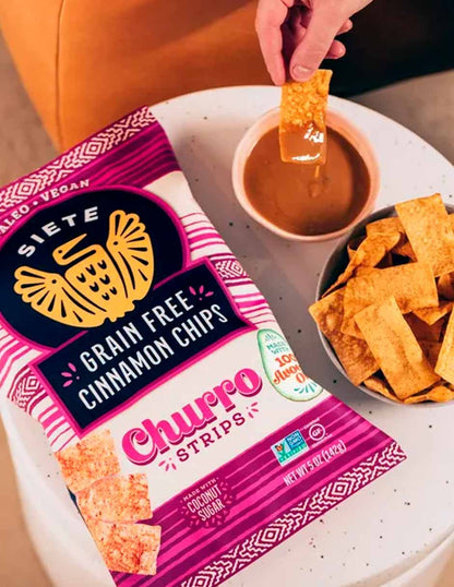 Siete papas sabor churro con canela 142gr