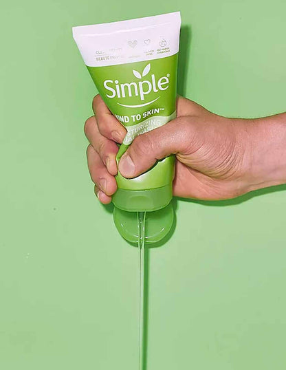 Simple Limpiador facial hidratante sin perfume 148ml