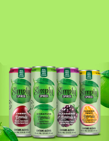 Simply Spiked Limeade, Paquete variado 12 piezas