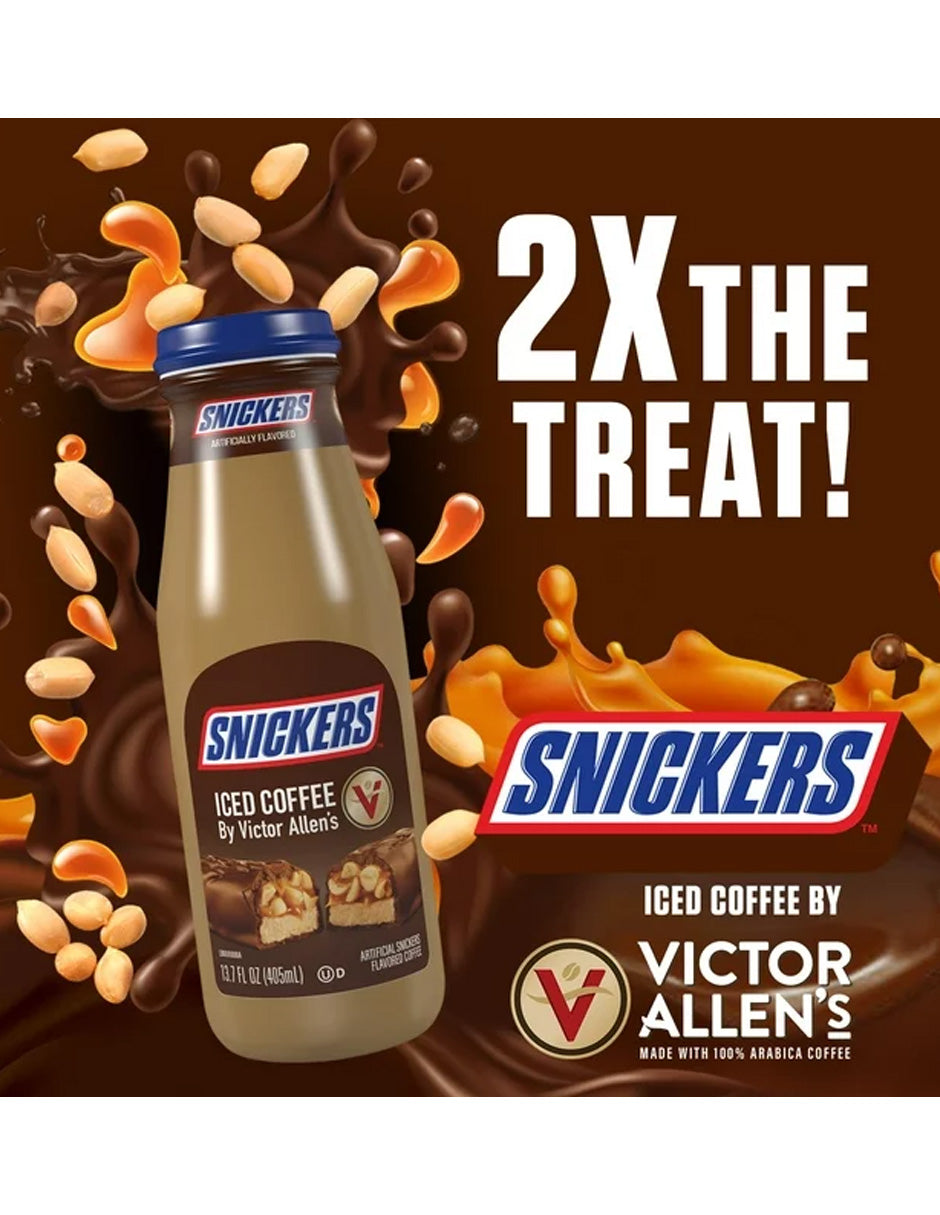 Snickers Café con leche helado, listo para beber 405ml