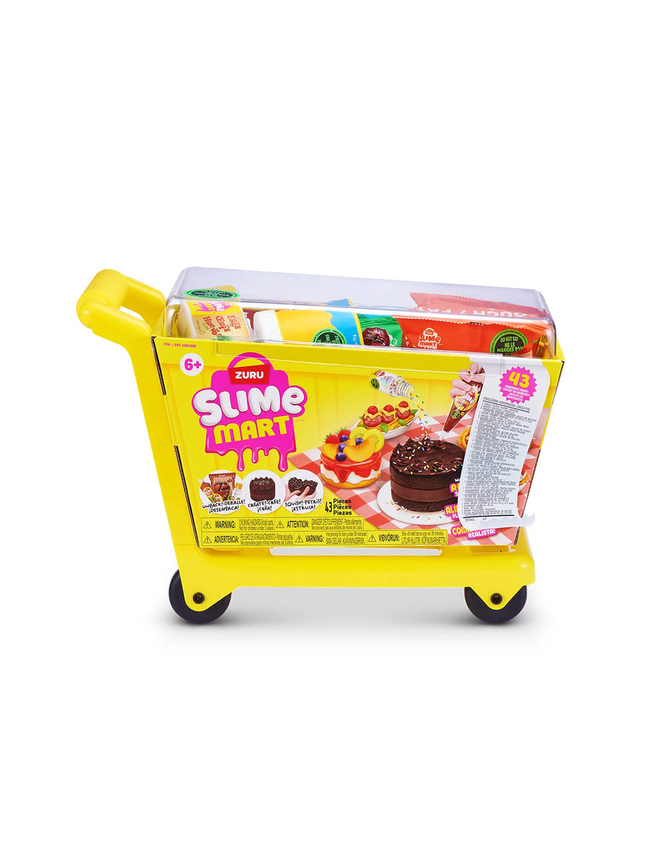 Slime Mart carrito de compras juego 43 piezas