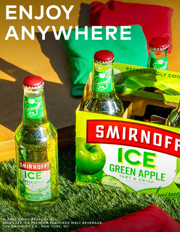 Smirnoff Ice Manzana Verde 6 Pack 315 ml 4.5% Alc