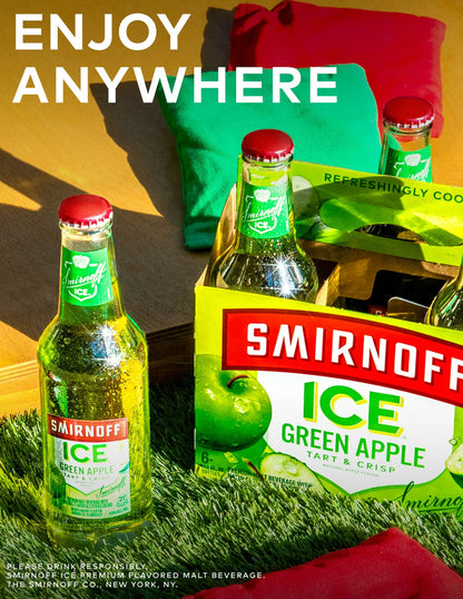Smirnoff Ice Manzana Verde 6 Pack 315 ml 4.5% Alc