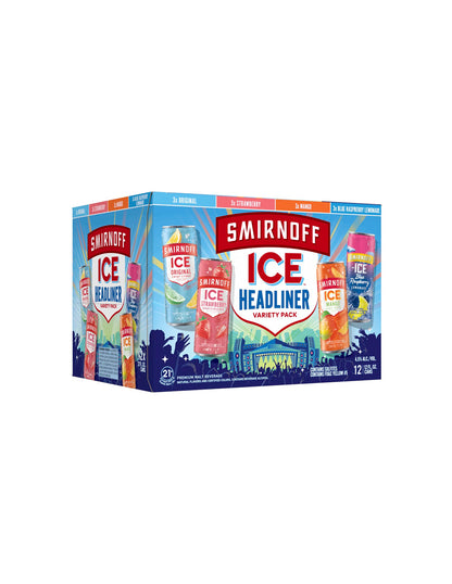 Smirnoff Ice Headliner, paquete variado 12 pack