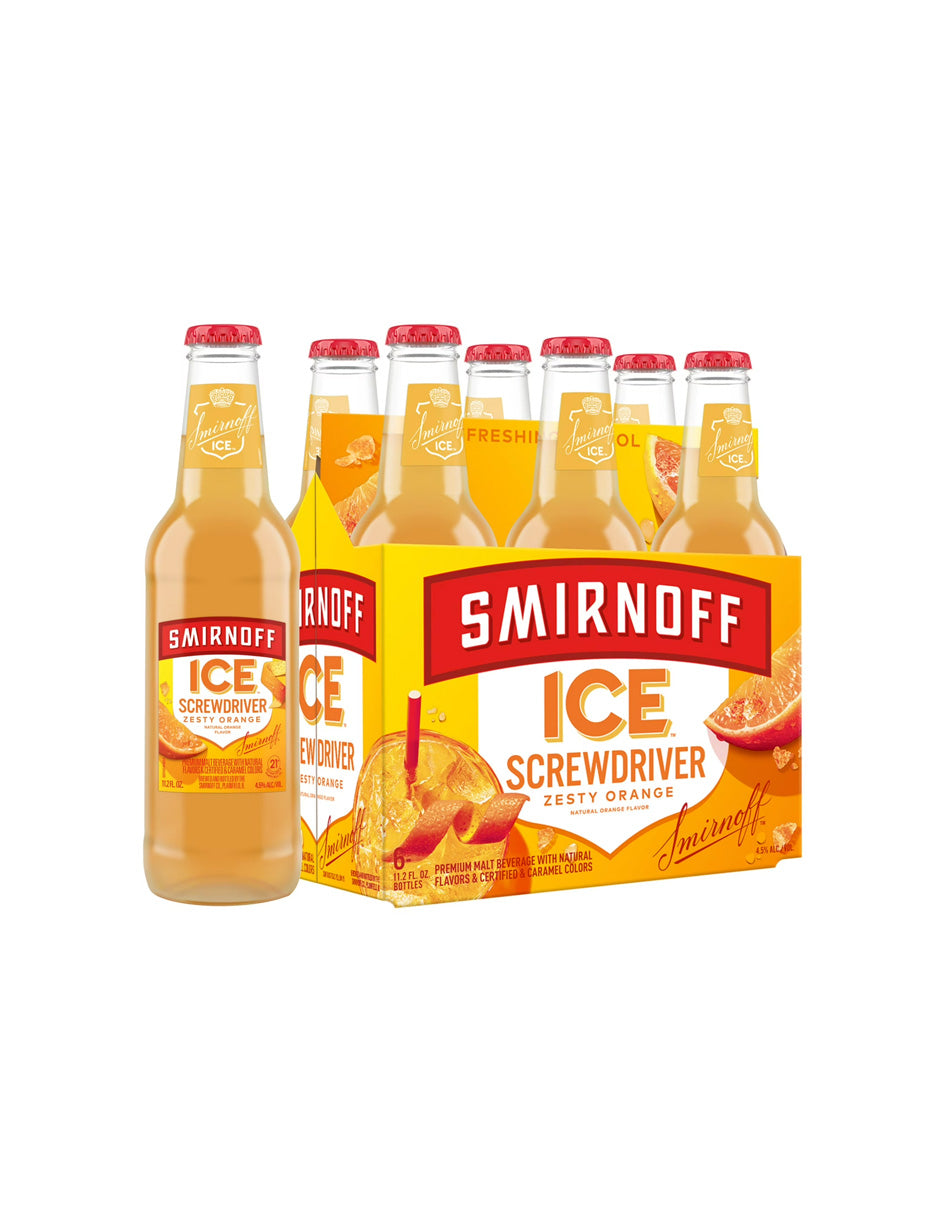 Smirnoff Ice Screwdriver 6 Pack 325 ml 4.5% Alc