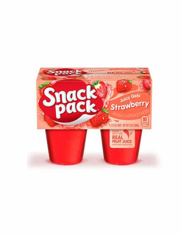 Snack Pack Gelatina 4 pack (variedad de sabores)