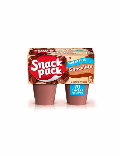 Snack Pack Gelatina sin azúcar 4 pack (Variedad de sabores)