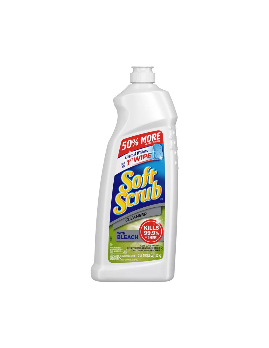 Limpiador multiusos Soft Scrub con blanqueador 1.02kg