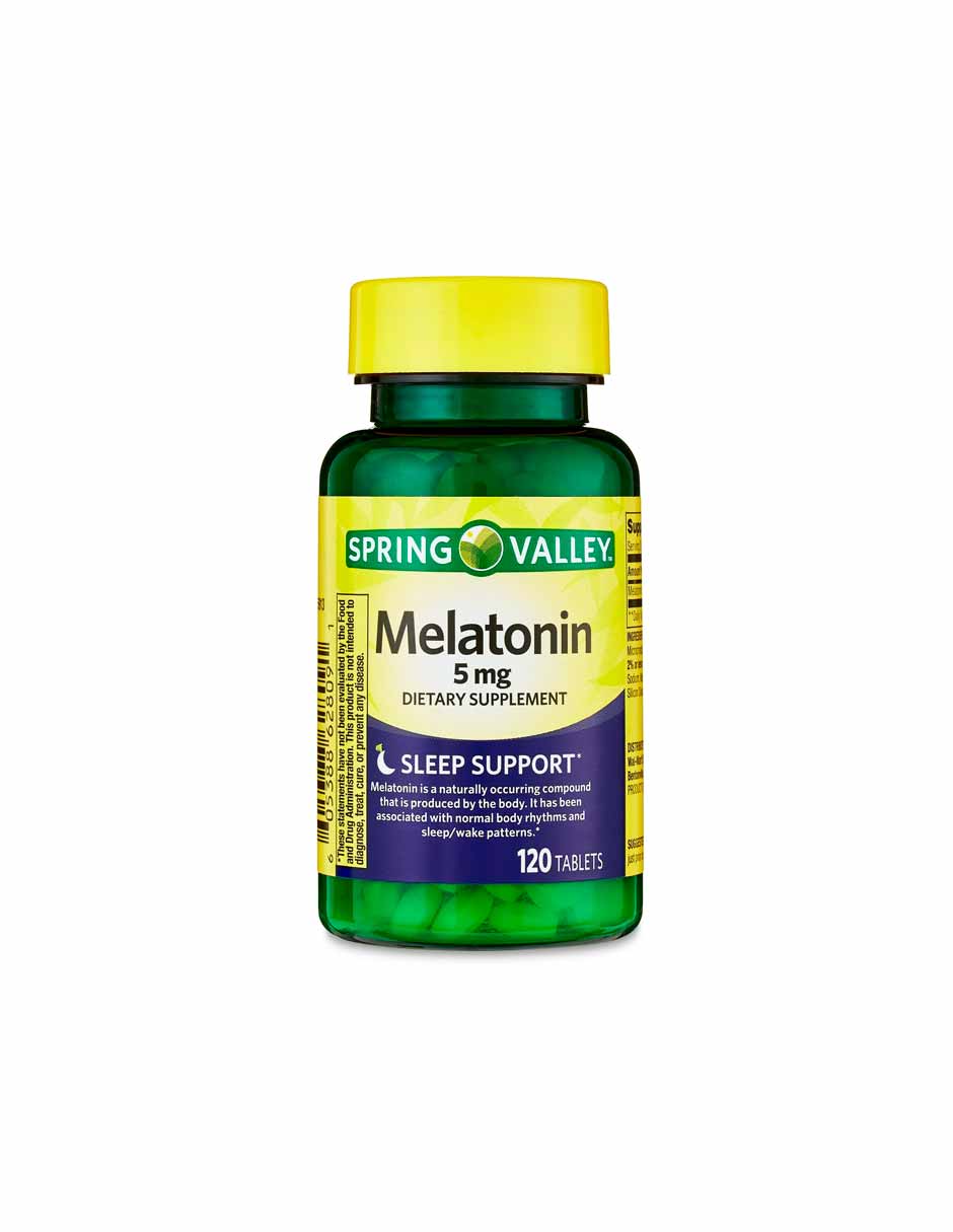 Spring Valley Melatonina 5 mg, 120 tabletas