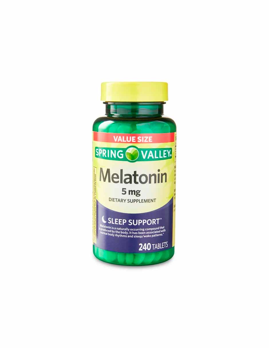 Spring Valley Melatonina 5 mg, 240 tabletas