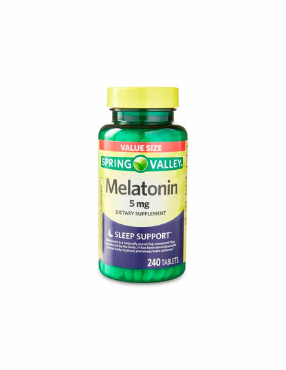Spring Valley Melatonina 5 mg, 240 tabletas
