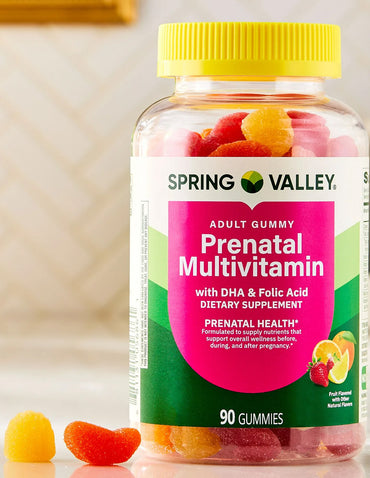 Spring Valley Prenatal gomitas, 90 gomitas