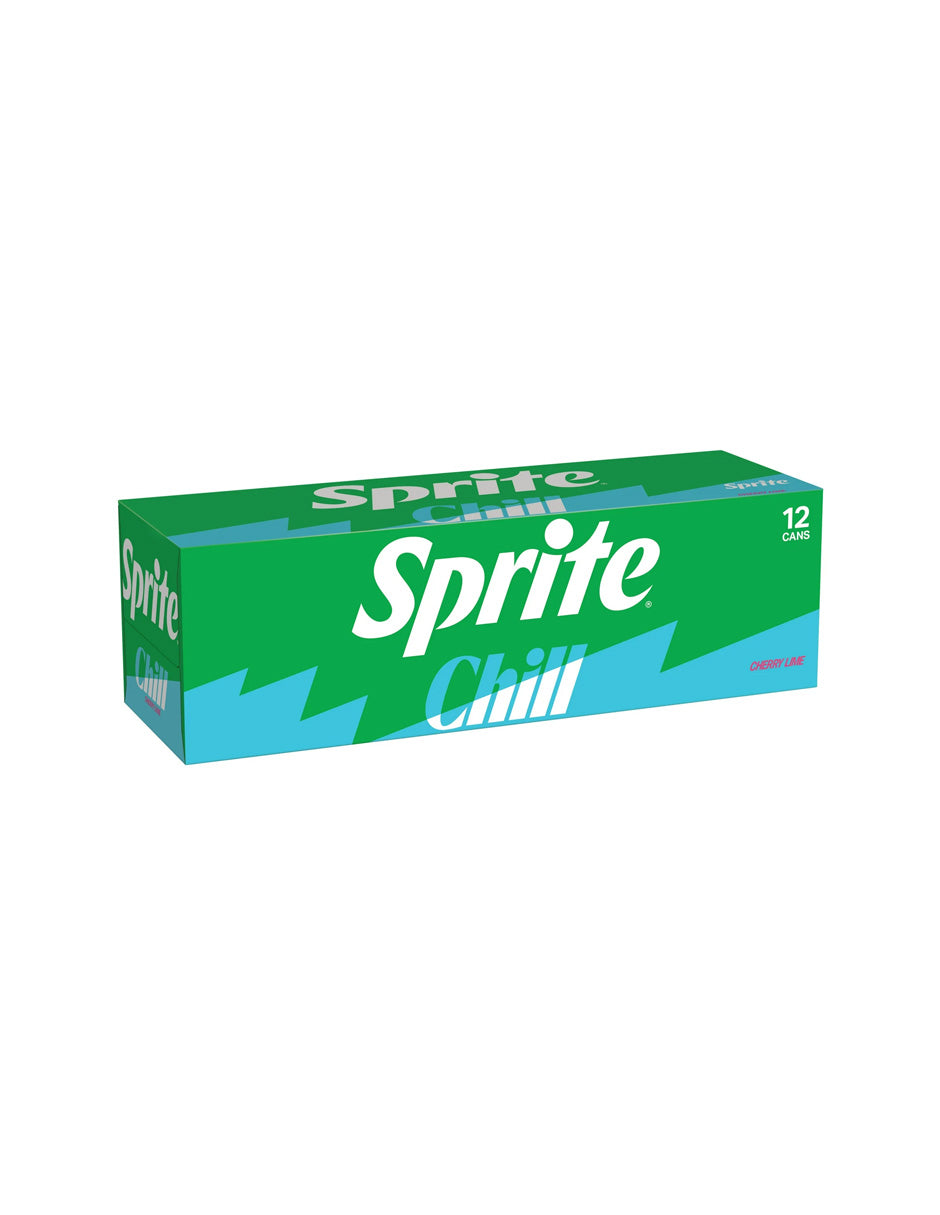 Sprite Chill Cherry Lime 12 pack