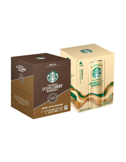 Starbucks Doubleshot Energy 4 pack (variedad)