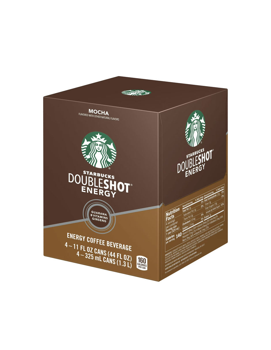 Starbucks Doubleshot Energy 4 pack (variedad)