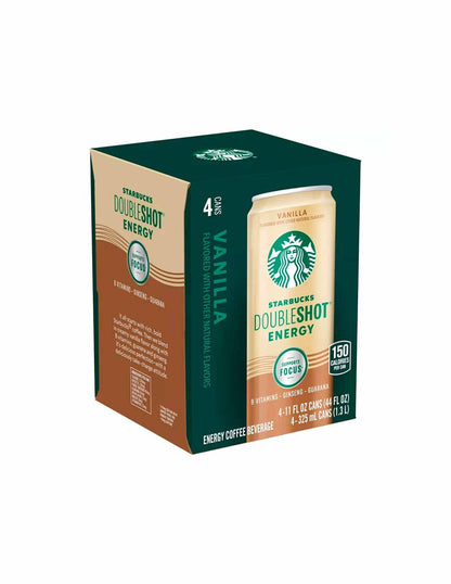 Starbucks Doubleshot Energy 4 pack (variedad)