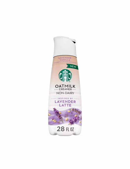 Starbucks Lavanda vainilla crema para café con leche de avena 828ml