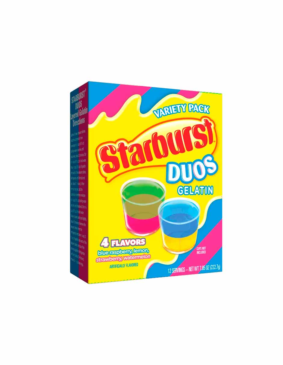 Starburst Duos Mezcla de gelatina 222gr