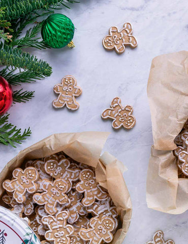 Stauffer's Galletas jengibre glaseadas navideñas 284gr