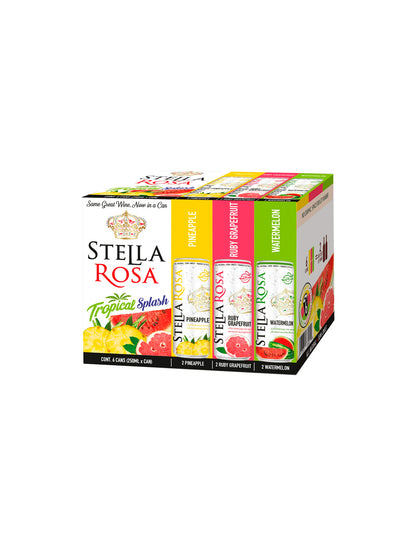 Stella Rosa latas de 250ml sabores variados, 6 pack