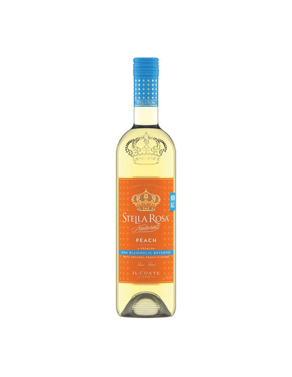 Stella Rosa Naturals Vino semidulce de durazno sin alcohol 750ml