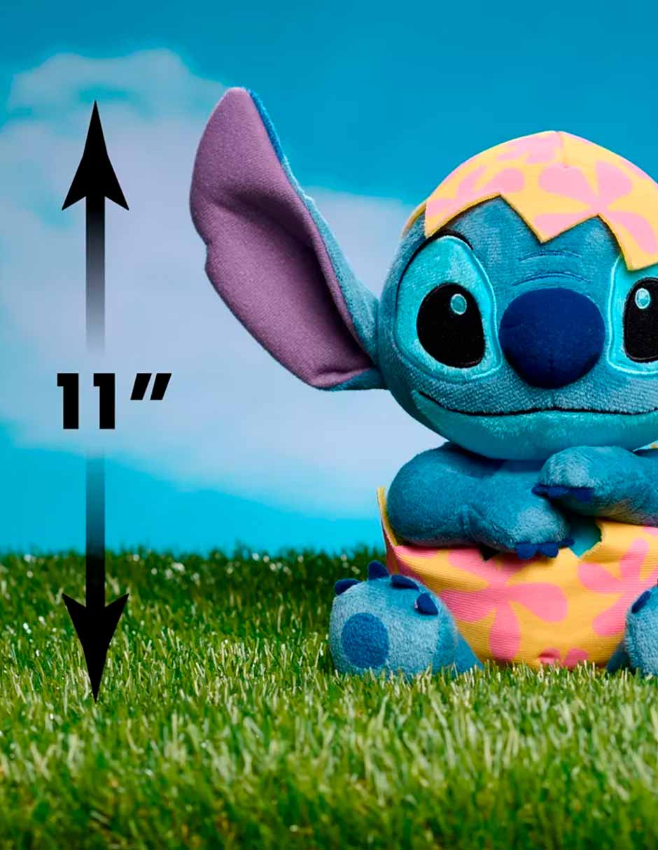 Disney Peluche Stitch musical de Pascua 27cm