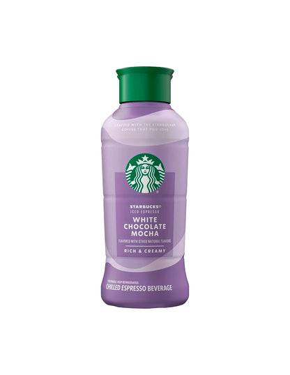 Starbucks iced espresso chocolate blanco mocha 1.18 litros