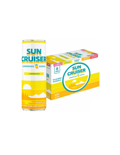 Sun Cruiser Vodka Lemonade Pack Variado 8 Latas