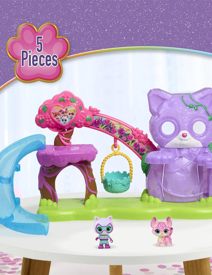 Disney Jr SuperKitties Playset con Tobogán y Figuras