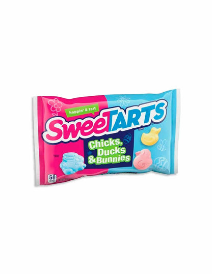 SweeTARTS dulces en forma de pollitos, patos y conejitos, 283gr