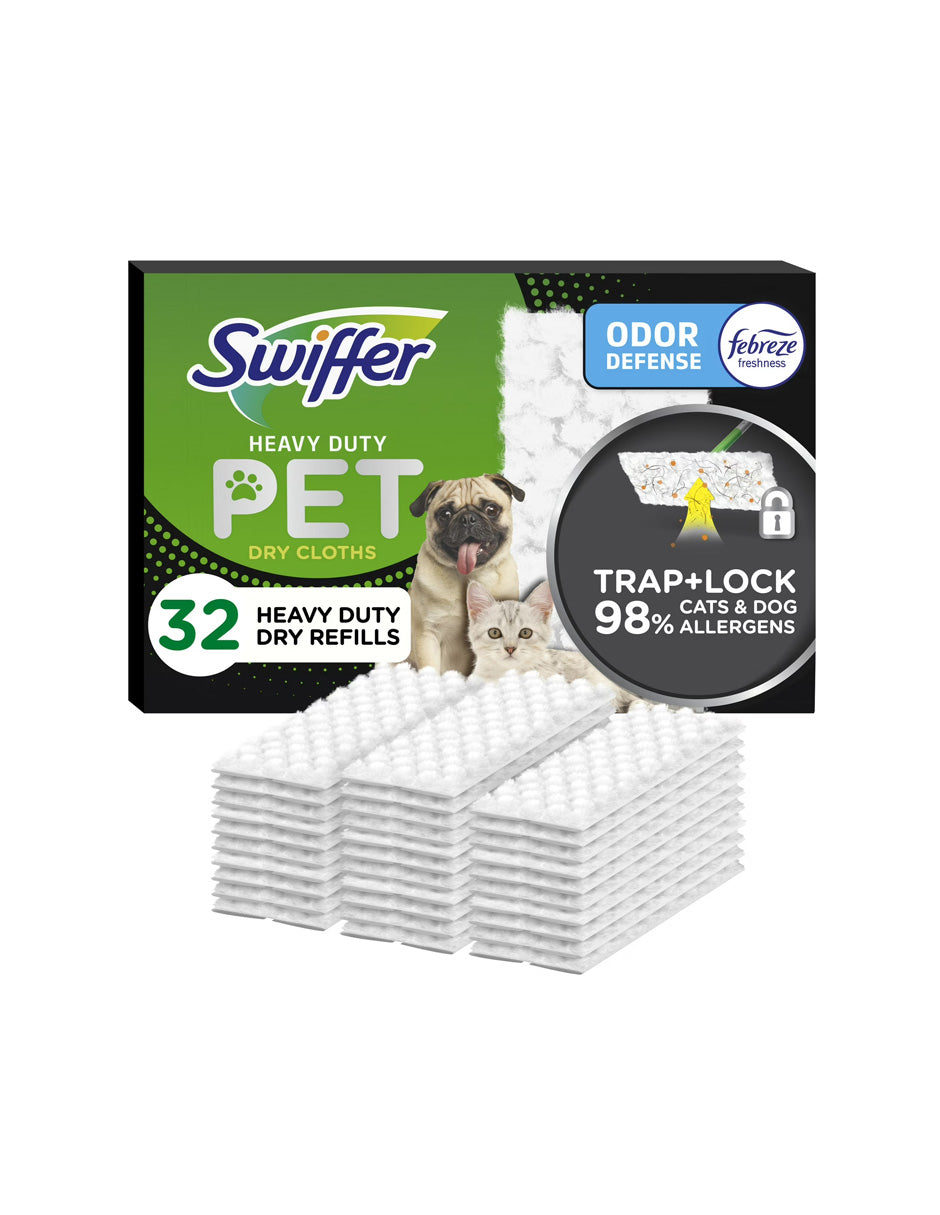 Swiffer Dusters repuestos ideal para mascotas 32 piezas