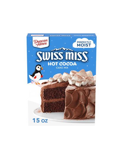 Mezcla para pastel sabor chocolate caliente Swiss Miss 432gr
