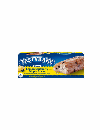 Tastykake panecitos sabor a limón y arándanos glaseados 284gr