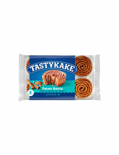 Tastykake Pecan Swirls rellenos de canela y nueces 170gr