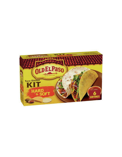 Kit de cena Old El Paso Taco, duro y blando, 6 piezas