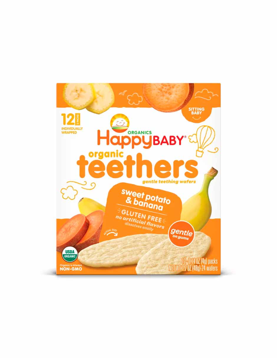 Happy Baby Teethers 12 unidades (variedad)