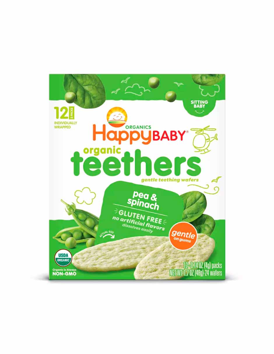 Happy Baby Teethers 12 unidades (variedad)
