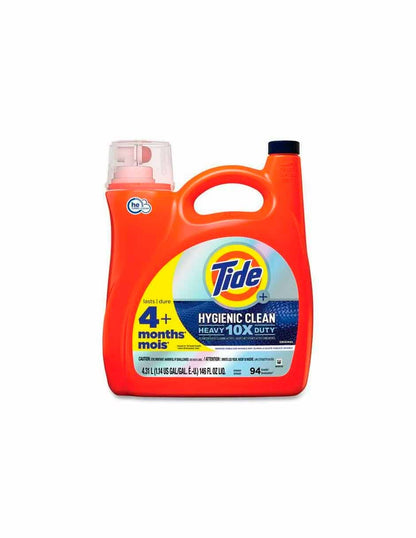 Tide Detergente líquido para ropa Hygienic Clean 94 cargas