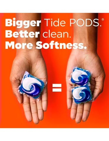 Tide Power PODS Plus Uira OXI Blanco y Brillante, 25 Unidades