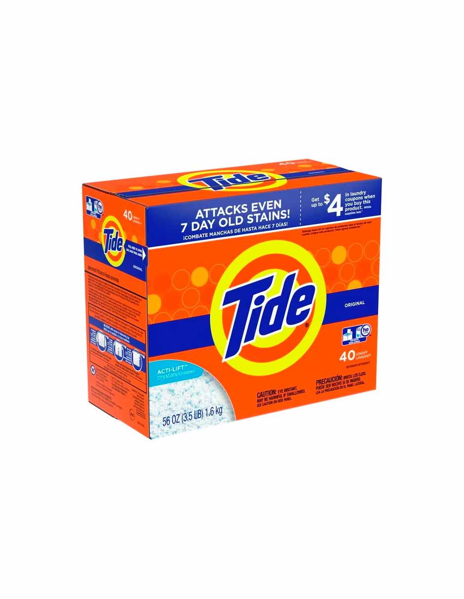 Tide detergente en polvo 1.6kg