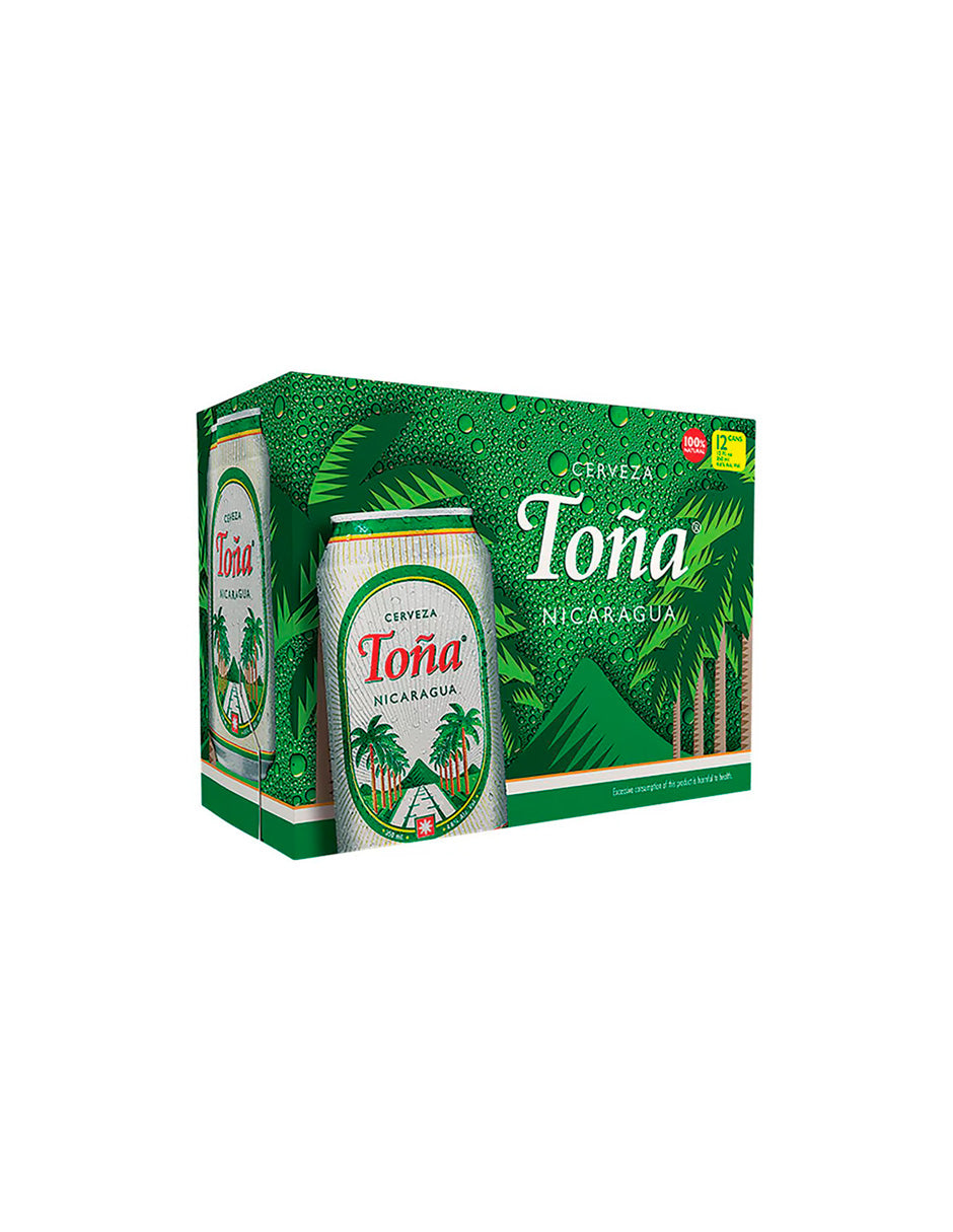 Cerveza Toña Nicaragua 12 pack 350ml