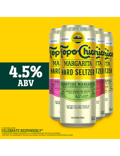 Topo Chico Hard Seltzer Margarita Variety Pack Cerveza Paquete de 12 latas