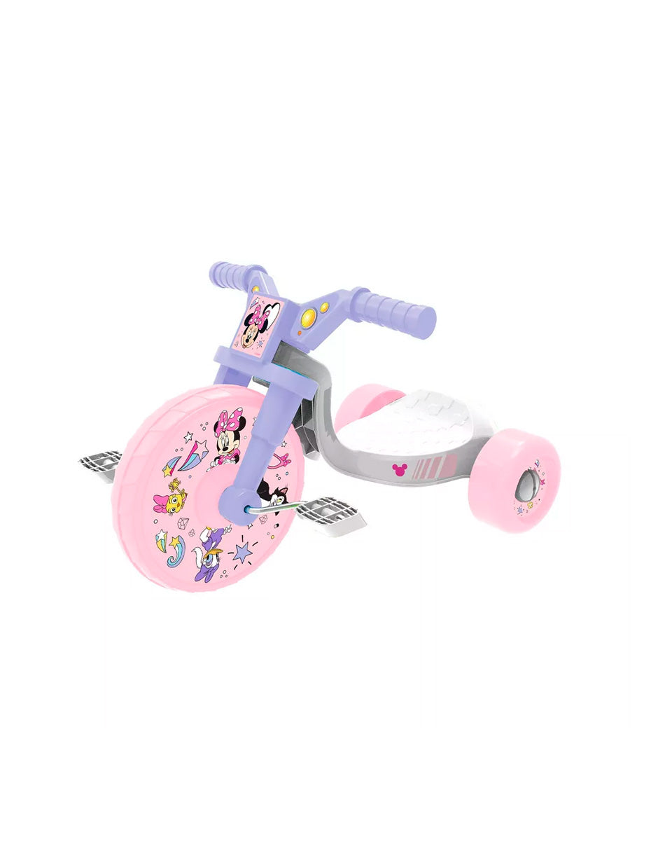 Triciclo infantil con volante de 10" de Minnie Mouse con sonido electrónico