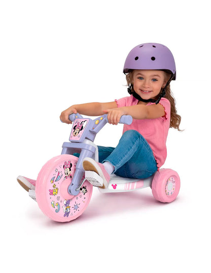 Triciclo infantil con volante de 10" de Minnie Mouse con sonido electrónico