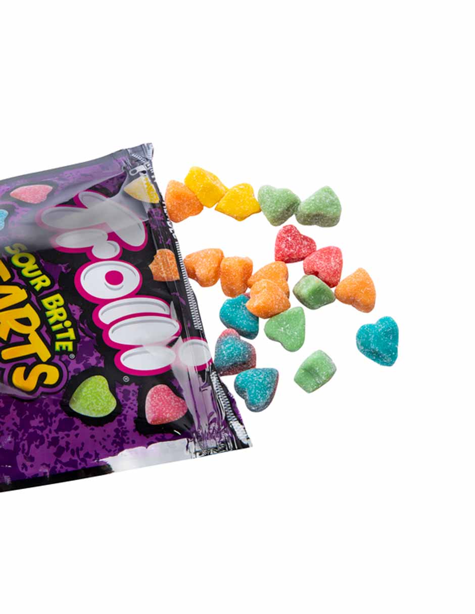 Trolli Gomitas Sour Brite corazones San Valentín 283gr