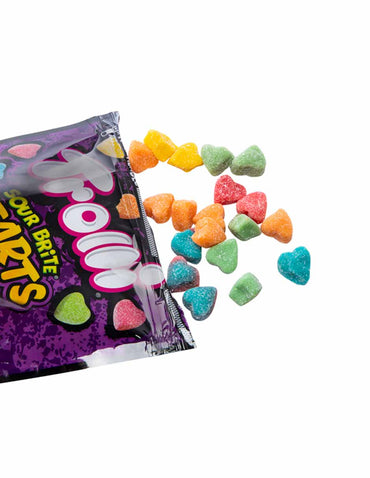 Trolli Gomitas Sour Brite corazones San Valentín 283gr
